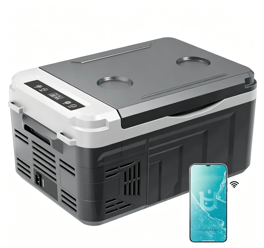 Portable 12-Quart Car Refrigerator
